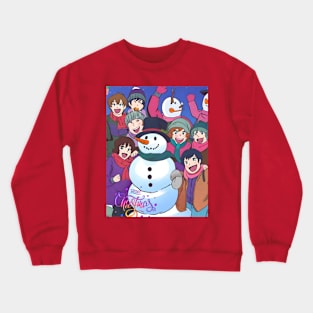 Christmas anime Crewneck Sweatshirt